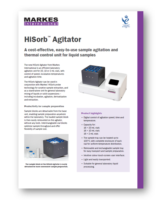 HiSorb Agitator