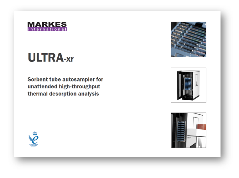 Sorbent Tube Sampling With UNITY–ULTRA-xr