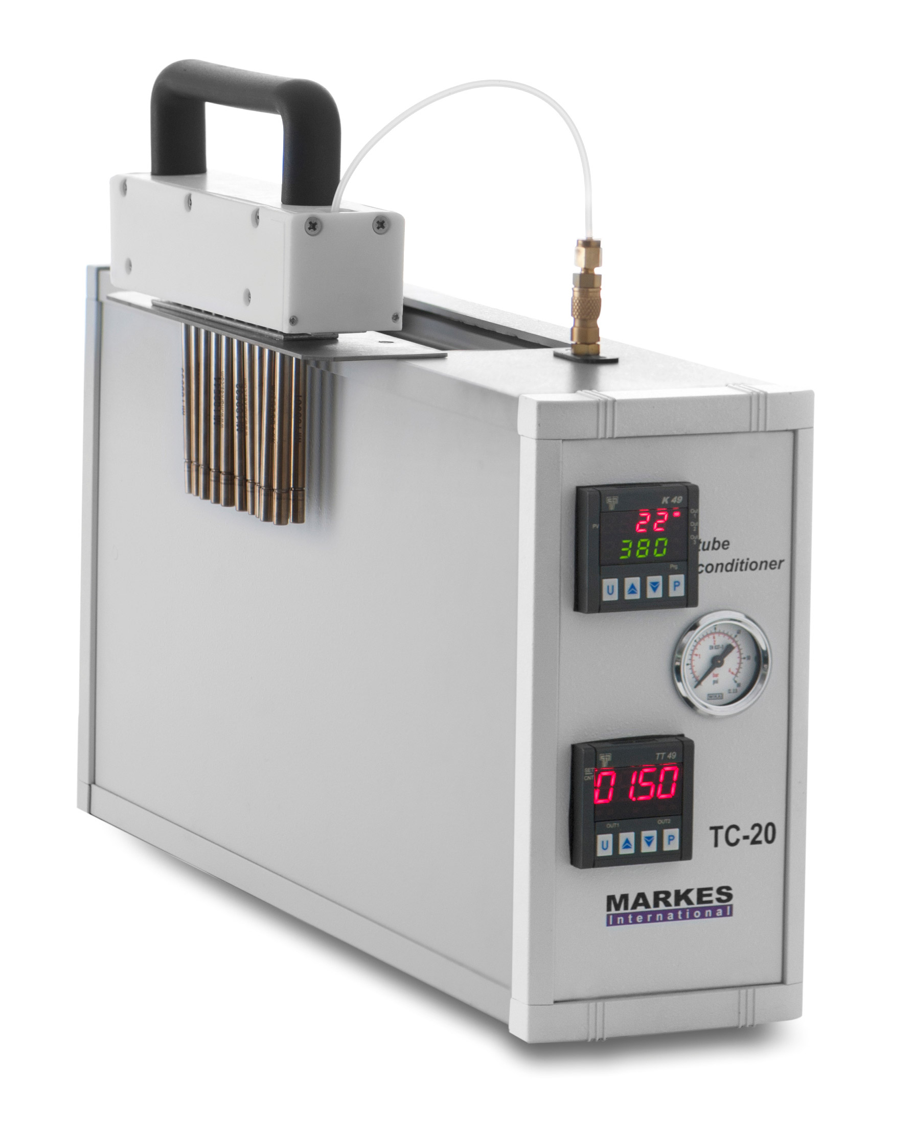 250oC M-CTE250TI 4 Chamber Markes International: Micro-Chamber/Thermal Extractor Inert with 4 Toggle Valves