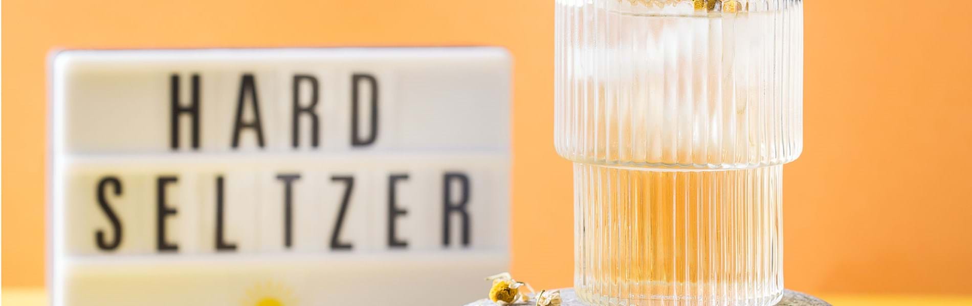 Volatile and semi-volatile compounds in flavoured hard seltzer beverages